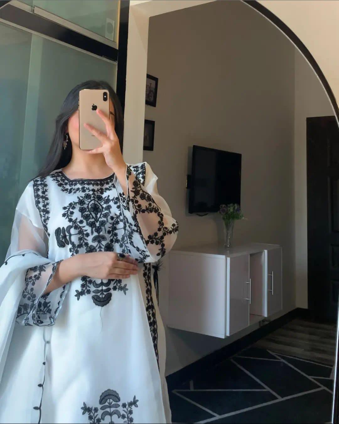 Jan-e Jannat Organza 3-piece