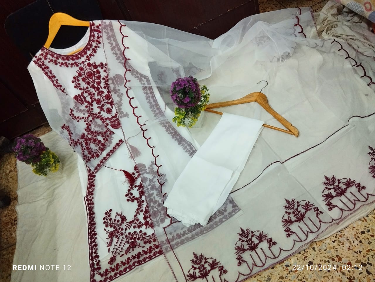 Jan-e Jannat Organza 3-piece