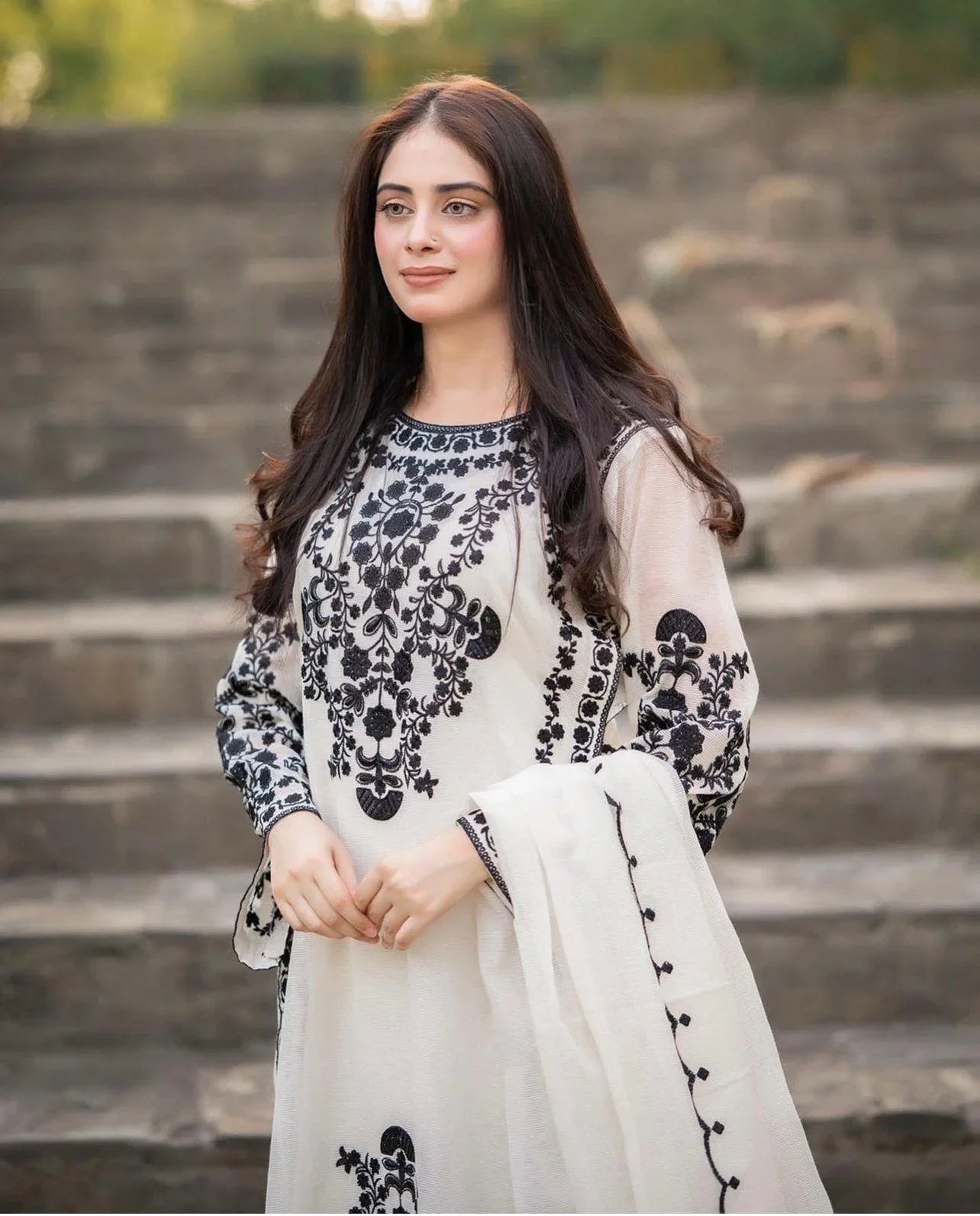 Jan-e Jannat Organza 3-piece