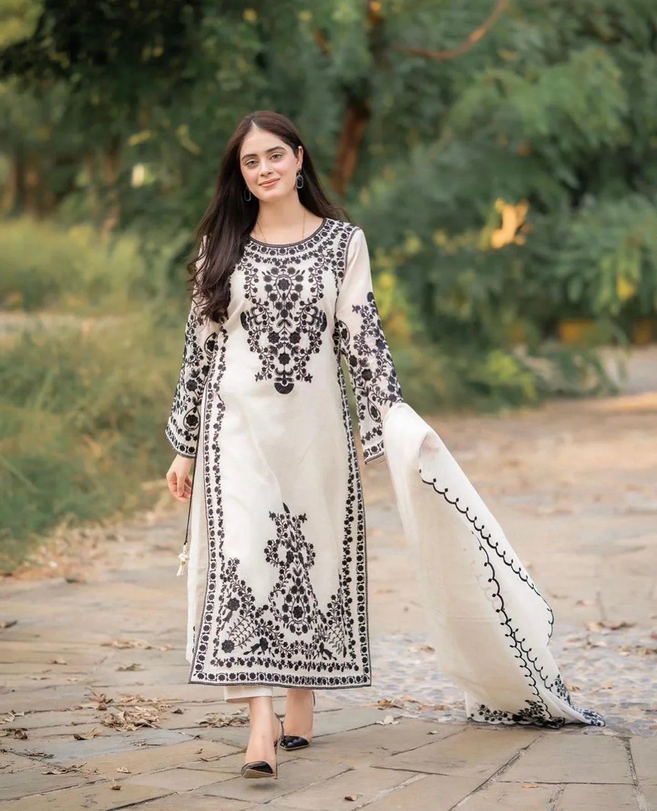 Jan-e Jannat Organza 3-piece